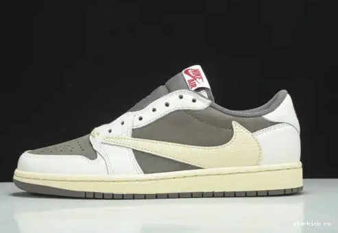 SP Travis Jordan OG Reverse 1 Scott Retro DM7866-162 Mocha Low 0706